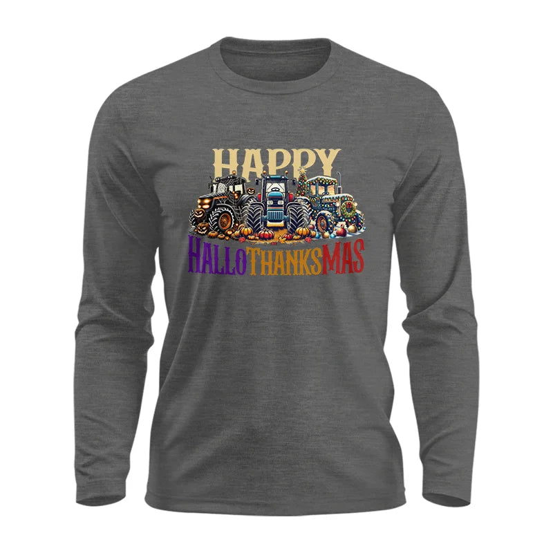 Image of Happy HalloThanksMas - Unisex Ultra Cotton Long Sleeve Tee