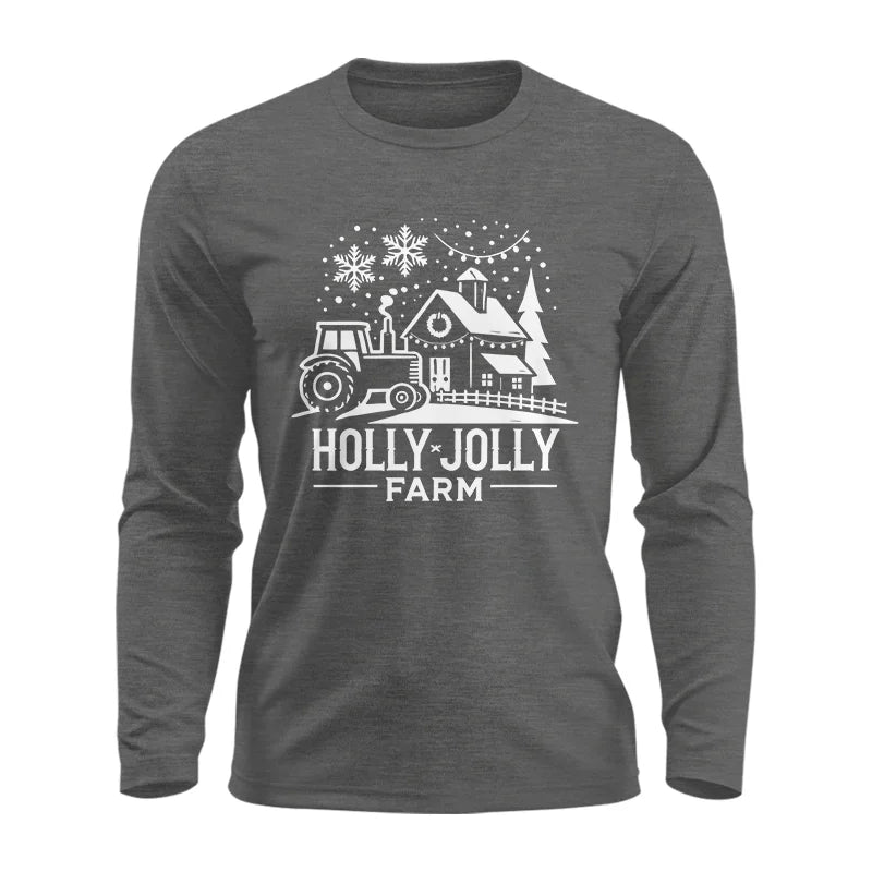 Image of Holly Jolly 3 - Unisex Ultra Cotton Long Sleeve Tee