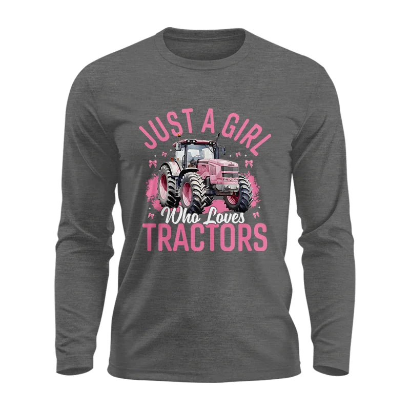 Just A Girl Who Loves Tractors 2 - Unisex Ultra Cotton Long Sleeve Tee