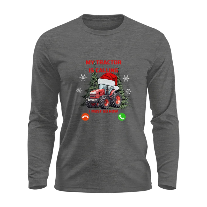 Image of My Tractor Is Calling 2 - Unisex Ultra Cotton Long Sleeve Tee