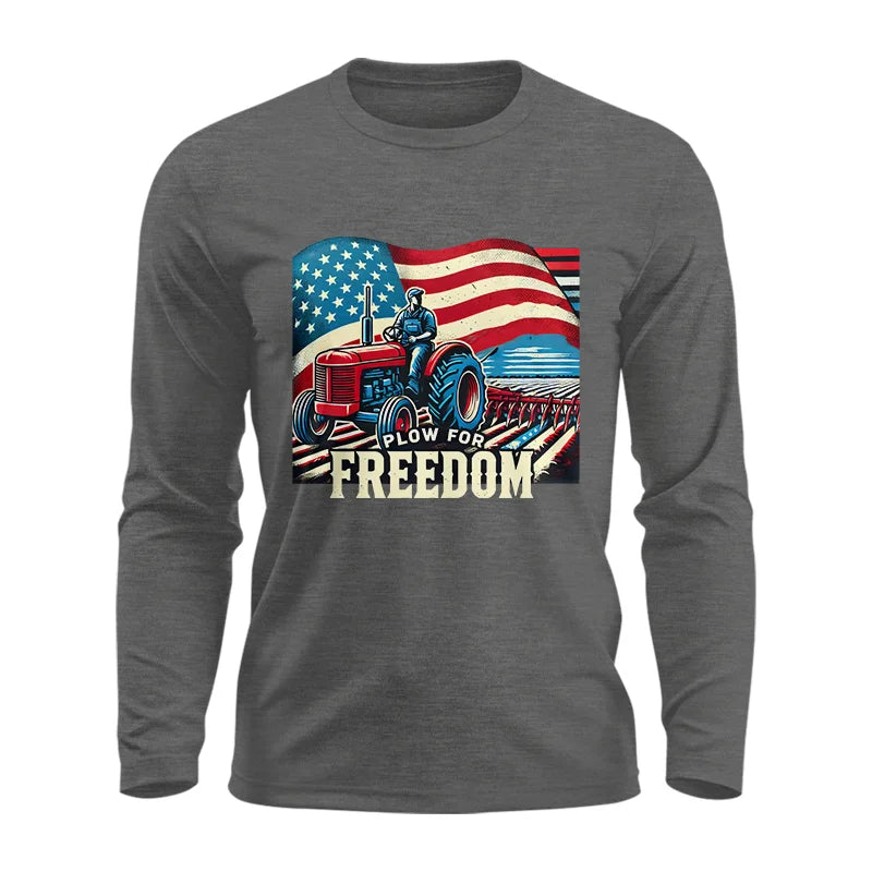 Image of Plow For Freedom 2 - Unisex Ultra Cotton Long Sleeve Tee