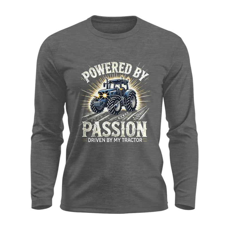 Powered By Passion Driven By My Tractor - Unisex Ultra Cotton Long Sleeve Tee