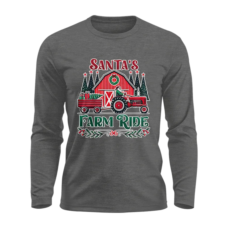 Santa's Farm Ride 1 - Unisex Ultra Cotton Long Sleeve Tee