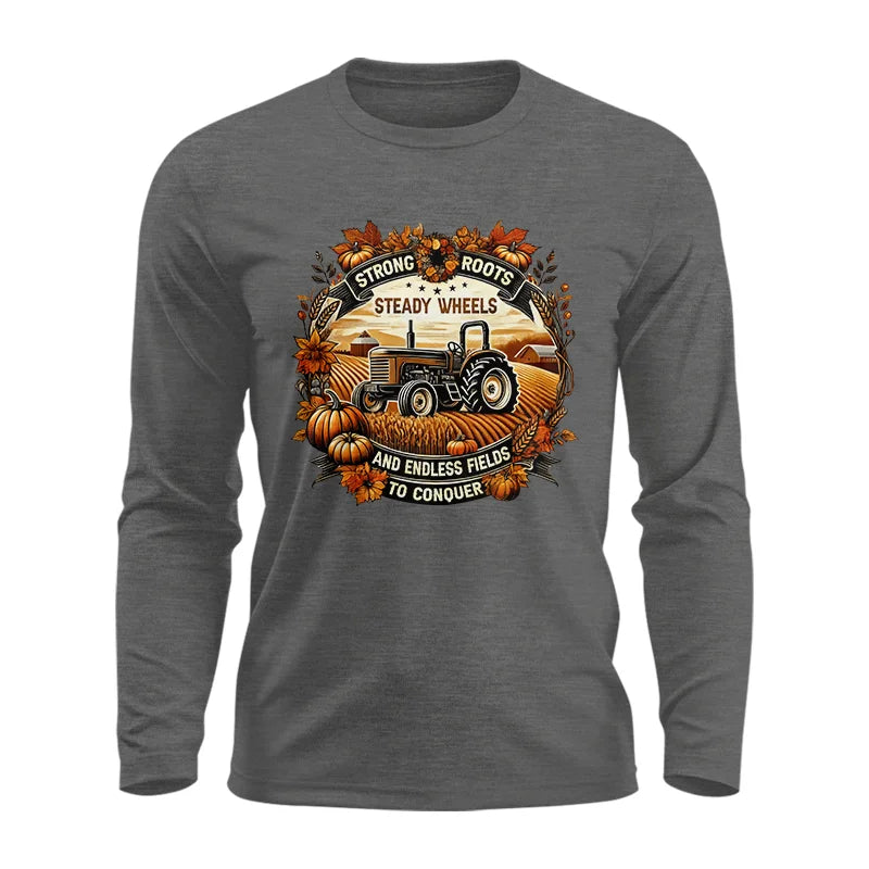 Image of Thanksgiving Farmer Endless Fields To Conquer 1 - Unisex Ultra Cotton Long Sleeve Tee