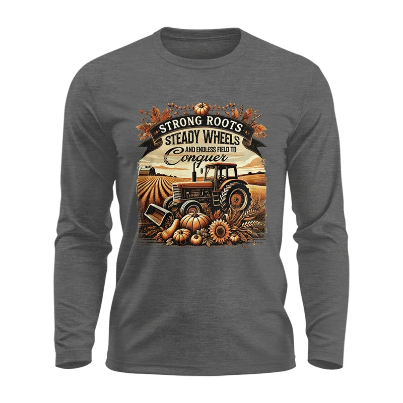 Thanksgiving Farmer Endless Fields To Conquer 2 - Unisex Ultra Cotton Long Sleeve Tee