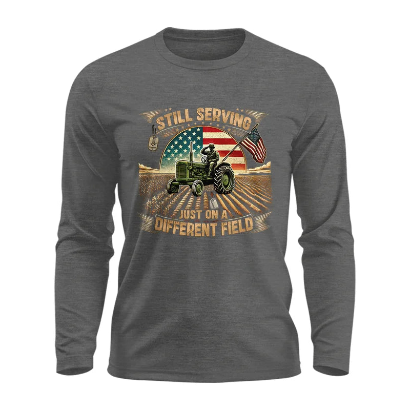 Veteran Farmer Still Serving 8 - Unisex Ultra Cotton Long Sleeve Tee