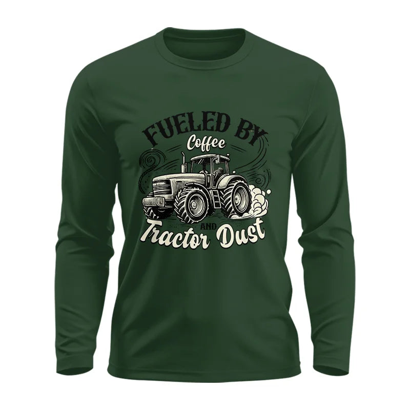 Image of Fueled By Coffee And Tractor Dust 2 - Unisex Ultra Cotton Long Sleeve Tee