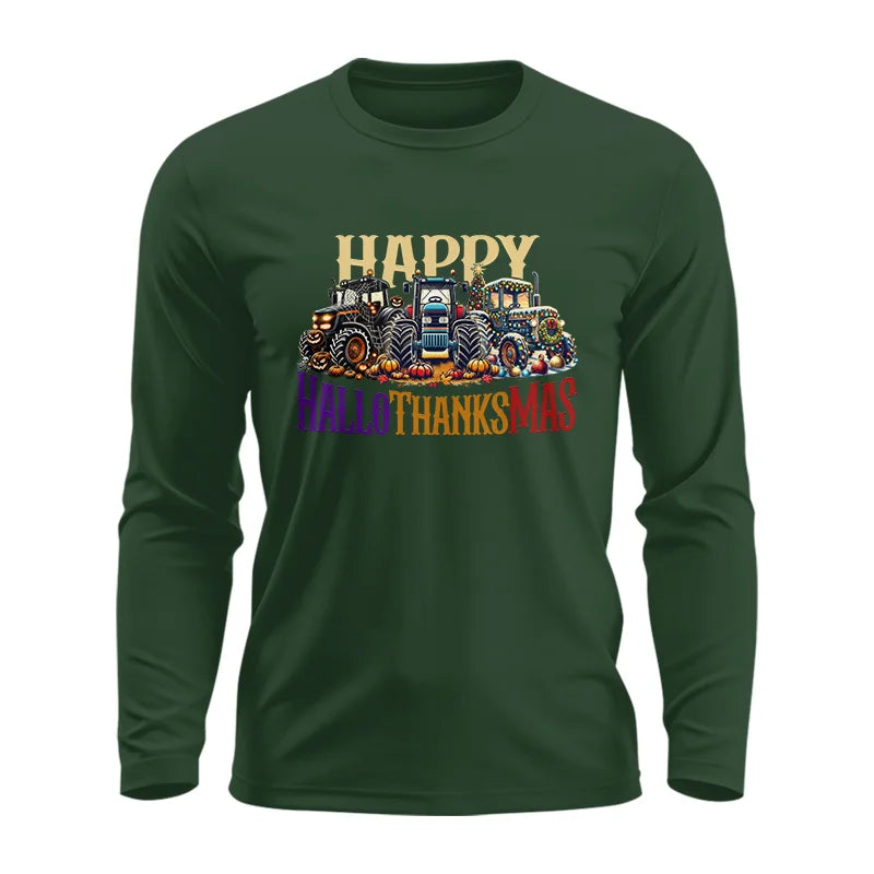 Image of Happy HalloThanksMas - Unisex Ultra Cotton Long Sleeve Tee