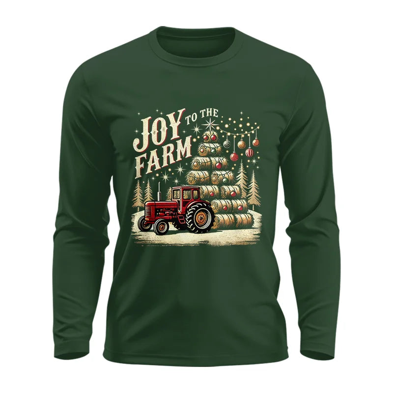 Joy To The Farm - Unisex Ultra Cotton Long Sleeve Tee