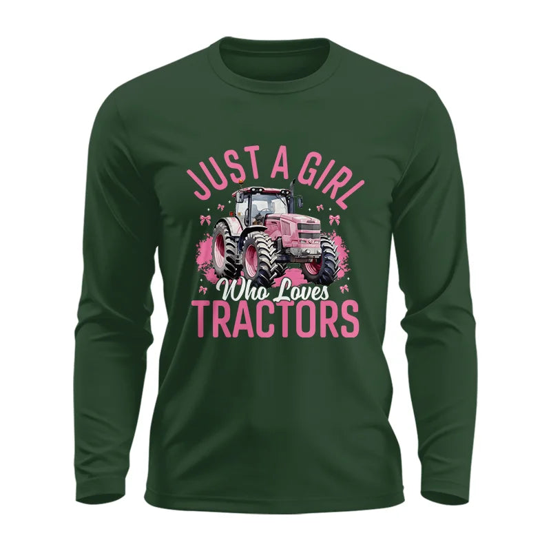 Just A Girl Who Loves Tractors 2 - Unisex Ultra Cotton Long Sleeve Tee