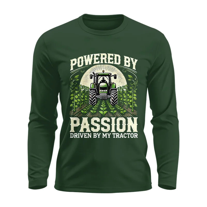 Powered By Passion Driven By My Tractor 3 - Unisex Ultra Cotton Long Sleeve Tee