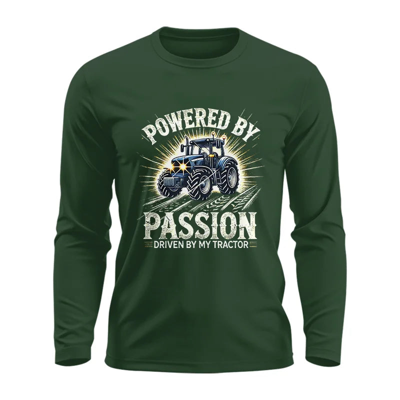 Powered By Passion Driven By My Tractor - Unisex Ultra Cotton Long Sleeve Tee