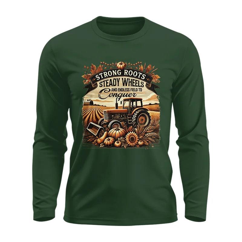 Thanksgiving Farmer Endless Fields To Conquer 2 - Unisex Ultra Cotton Long Sleeve Tee