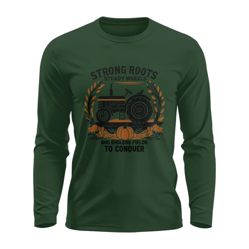 Thanksgiving Farmer Endless Fields To Conquer 3 - Unisex Ultra Cotton Long Sleeve Tee