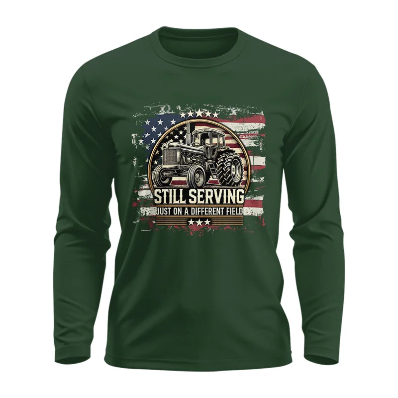 Veteran Farmer Still Serving 1 - Unisex Ultra Cotton Long Sleeve Tee