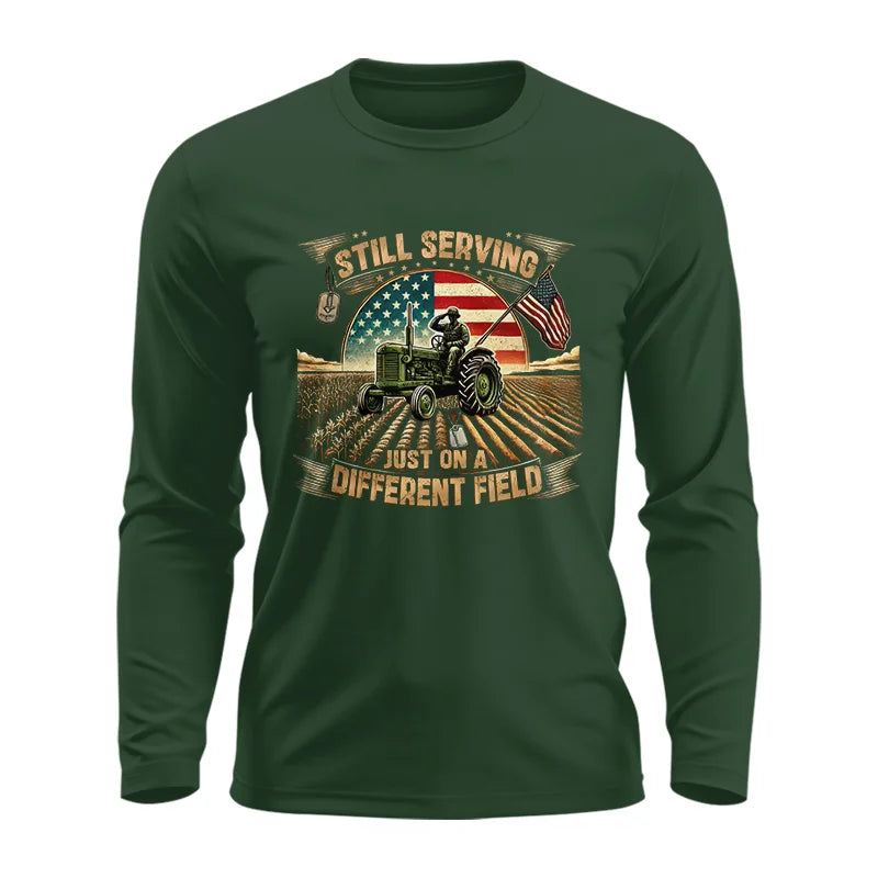 Veteran Farmer Still Serving 8 - Unisex Ultra Cotton Long Sleeve Tee