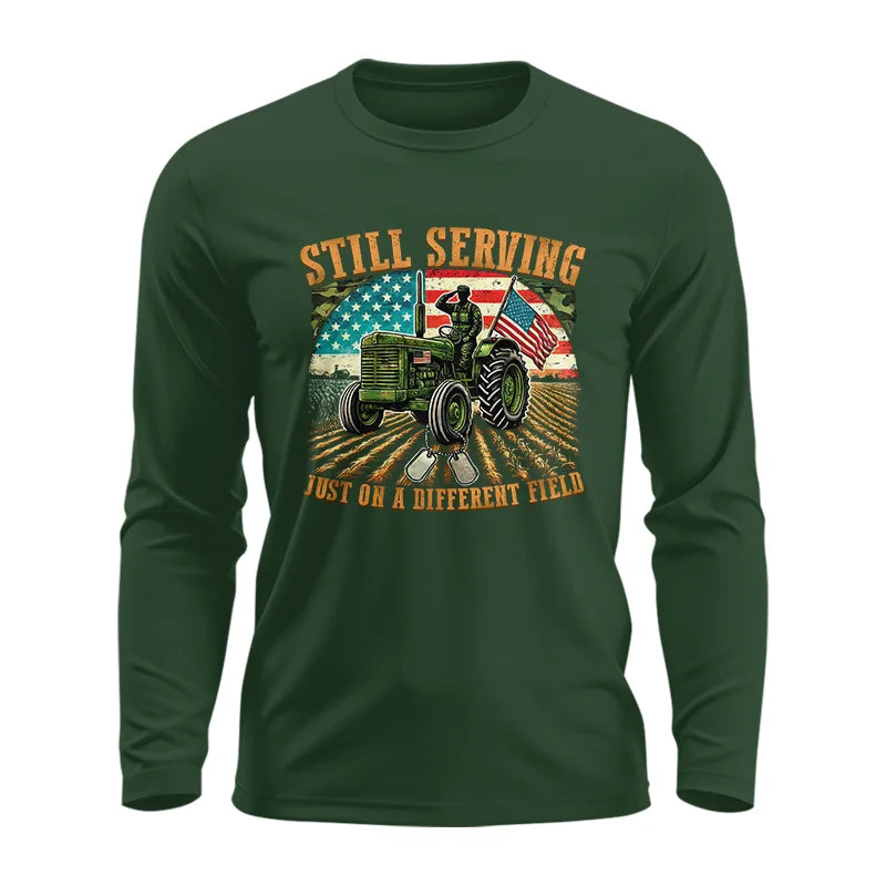 Image of Veteran Farmer Still Serving 9 - Unisex Ultra Cotton Long Sleeve Tee