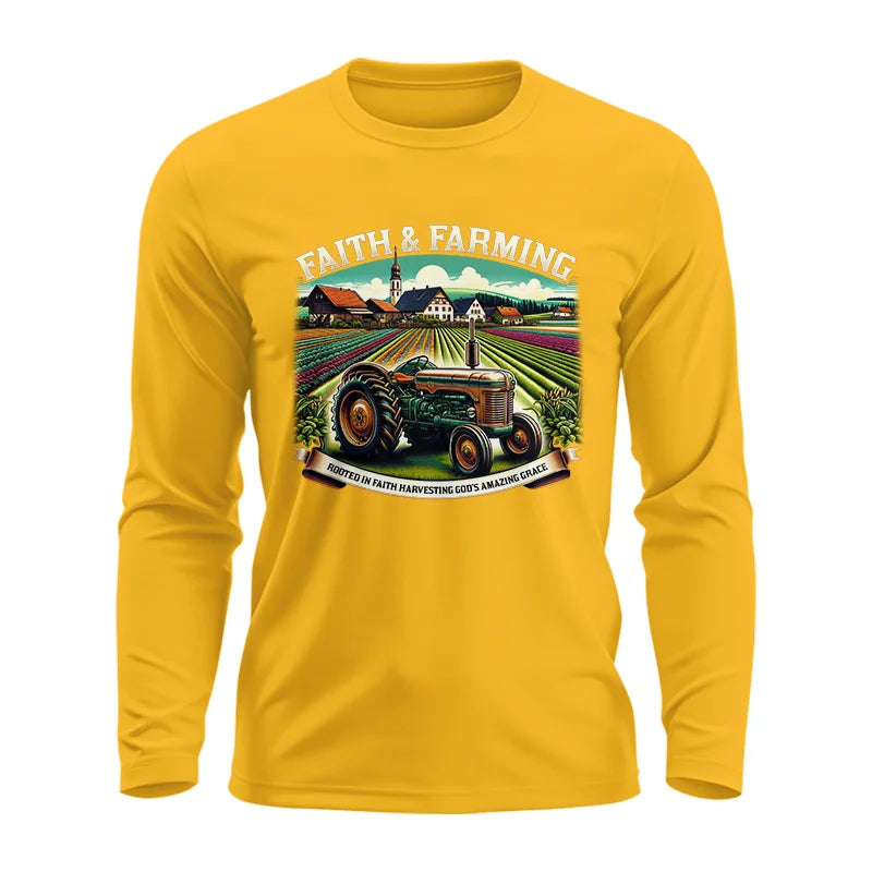 Faith And Farming 4 - Unisex Ultra Cotton Long Sleeve Tee