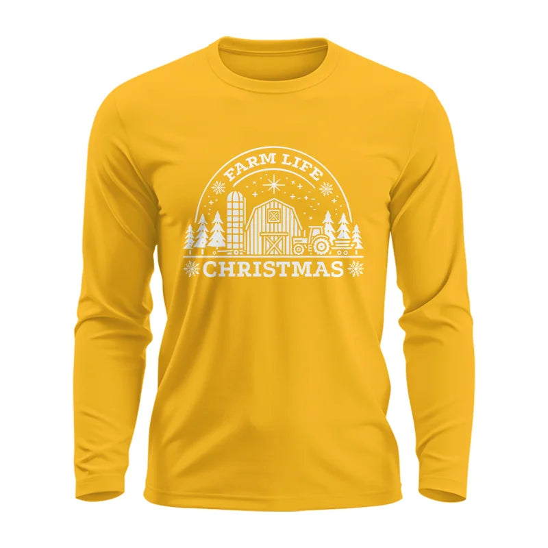 Image of Farm Life Christmas 4 - Unisex Ultra Cotton Long Sleeve Tee