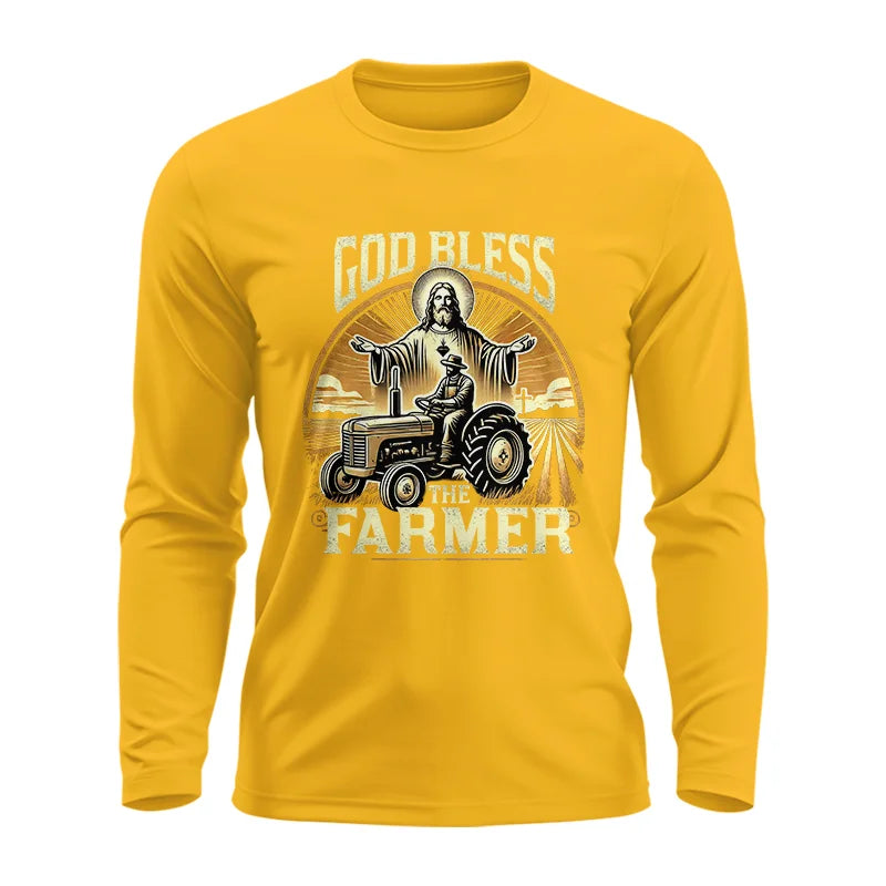 God Bless The Farmer 1 - Unisex Ultra Cotton Long Sleeve Tee