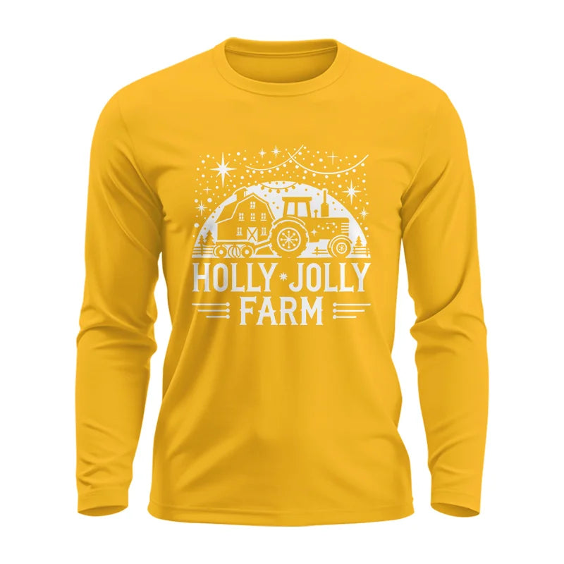 Holly Jolly Farm 2 - Unisex Ultra Cotton Long Sleeve Tee