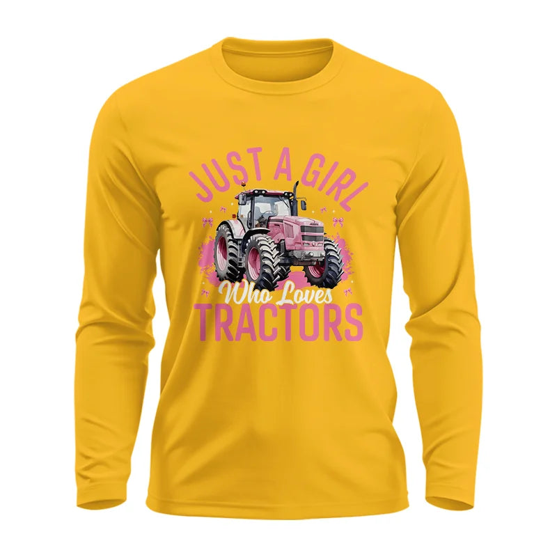 Just A Girl Who Loves Tractors 2 - Unisex Ultra Cotton Long Sleeve Tee