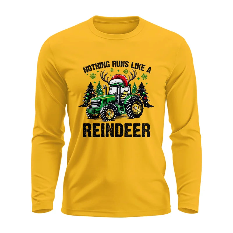 Nothing Runs Like A Reindeer 3 - Unisex Ultra Cotton Long Sleeve Tee