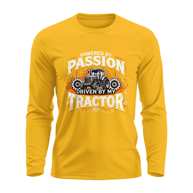 Powered By Passion Driven By My Tractor 1 - Unisex Ultra Cotton Long Sleeve Tee