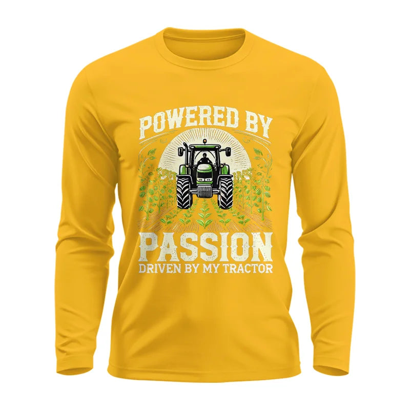 Powered By Passion Driven By My Tractor 3 - Unisex Ultra Cotton Long Sleeve Tee