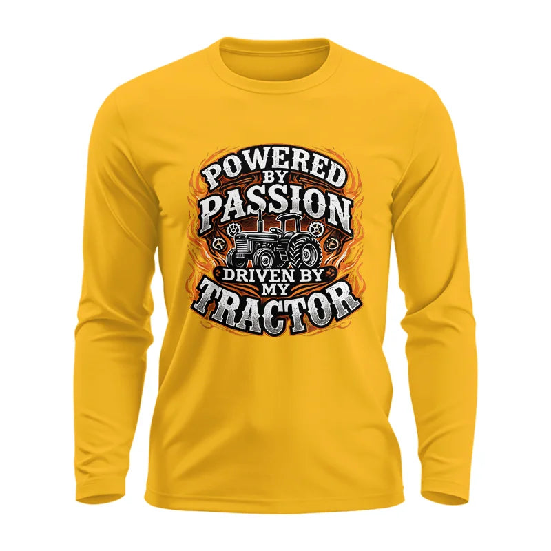 Powered By Passion Driven By My Tractor 5 - Unisex Ultra Cotton Long Sleeve Tee