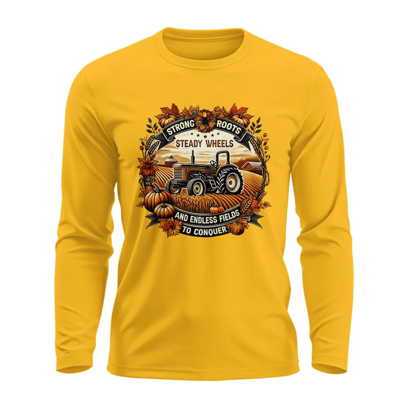 Image of Thanksgiving Farmer Endless Fields To Conquer 1 - Unisex Ultra Cotton Long Sleeve Tee