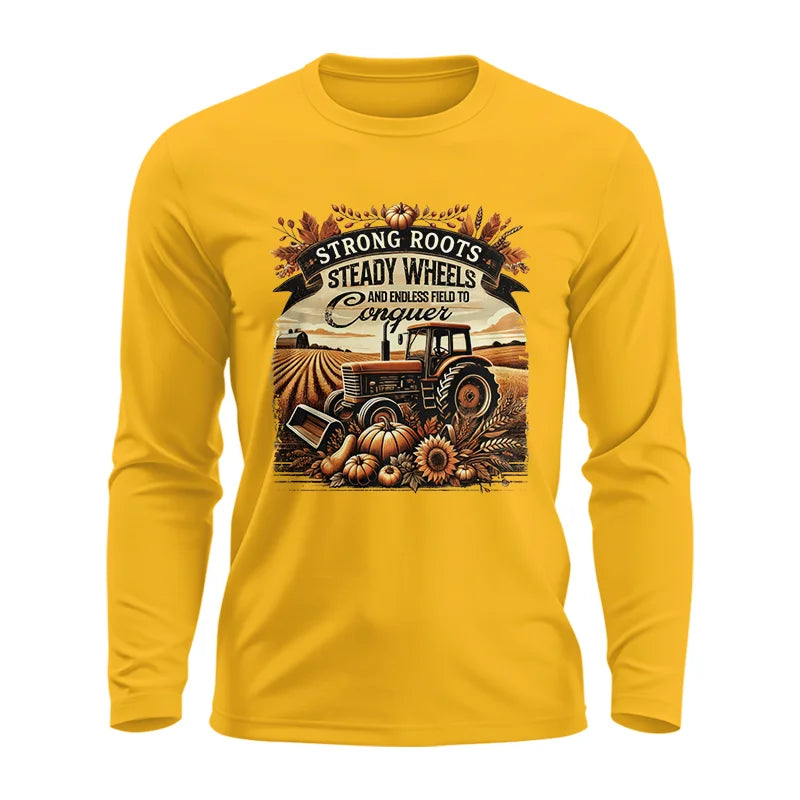 Thanksgiving Farmer Endless Fields To Conquer 2 - Unisex Ultra Cotton Long Sleeve Tee