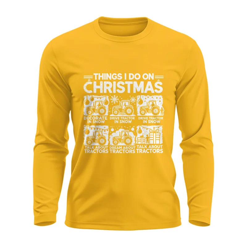 Image of Things I Do On Christmas - Unisex Ultra Cotton Long Sleeve Tee