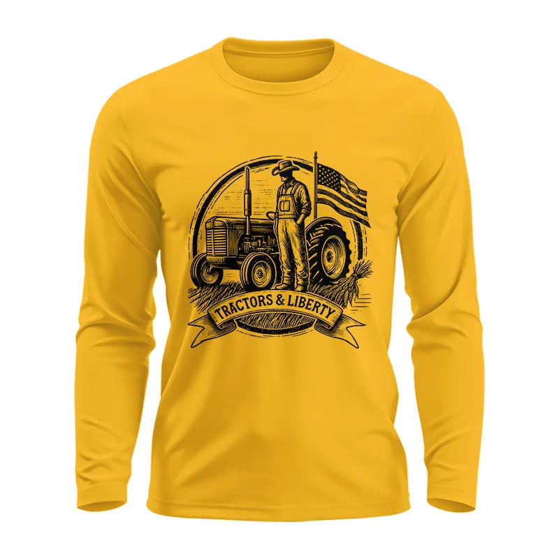 Image of Tractors And Liberty - Unisex Ultra Cotton Long Sleeve Tee