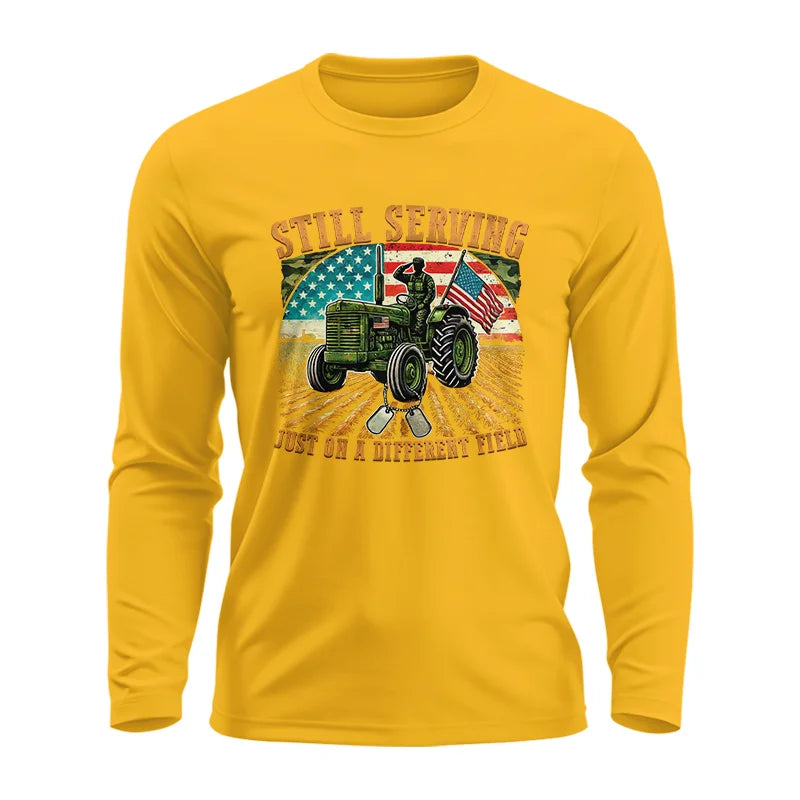 Image of Veteran Farmer Still Serving 9 - Unisex Ultra Cotton Long Sleeve Tee