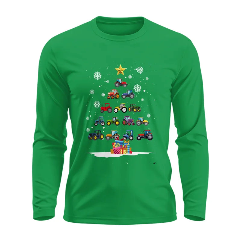 Christmas Tractor Tree - Unisex Ultra Cotton Long Sleeve Tee