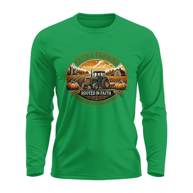 Image of Faith And Farming 1 - Unisex Ultra Cotton Long Sleeve Tee