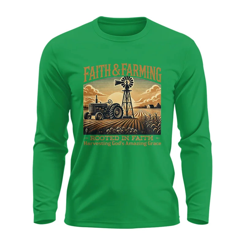 Faith And Farming 3 - Unisex Ultra Cotton Long Sleeve Tee