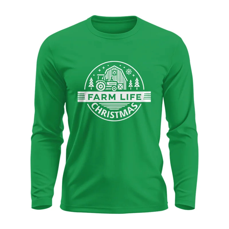 Image of Farm Life Christmas 1 - Unisex Ultra Cotton Long Sleeve Tee