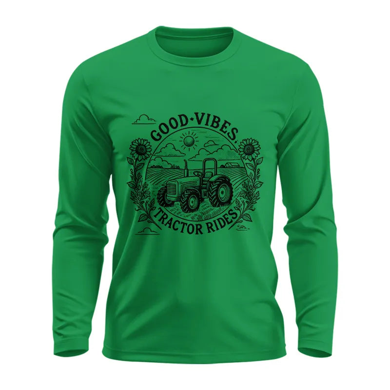 Good Vibes Tractor Rides - Unisex Ultra Cotton Long Sleeve Tee