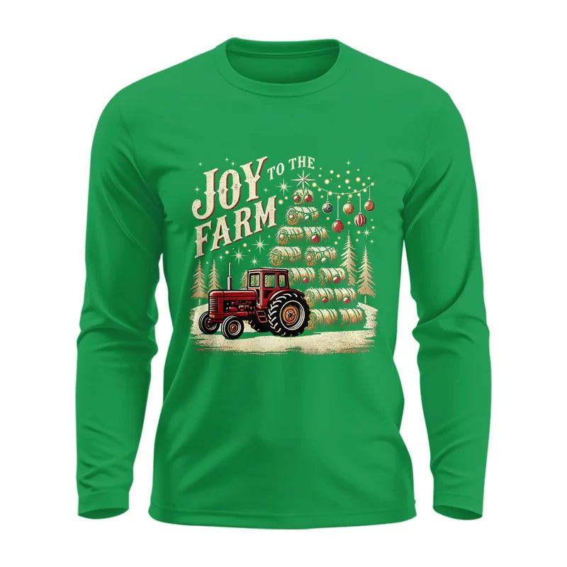 Joy To The Farm - Unisex Ultra Cotton Long Sleeve Tee