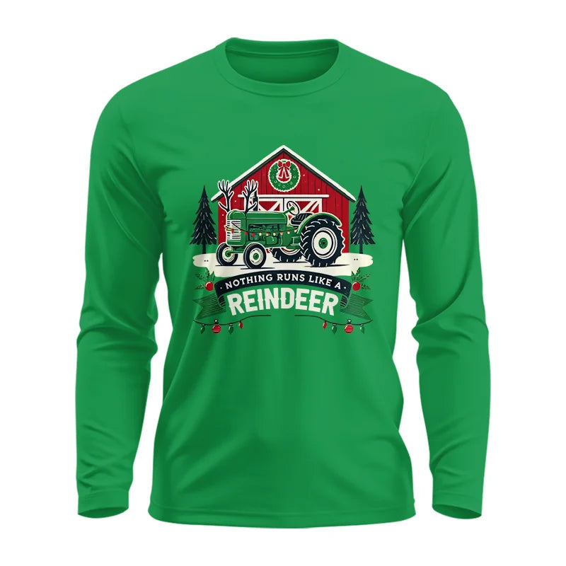 Nothing Runs Like A Reindeer 2 - Unisex Ultra Cotton Long Sleeve Tee