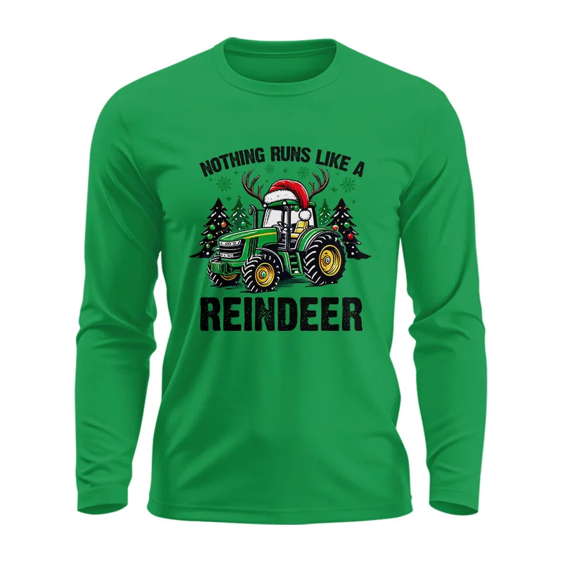 Nothing Runs Like A Reindeer 3 - Unisex Ultra Cotton Long Sleeve Tee