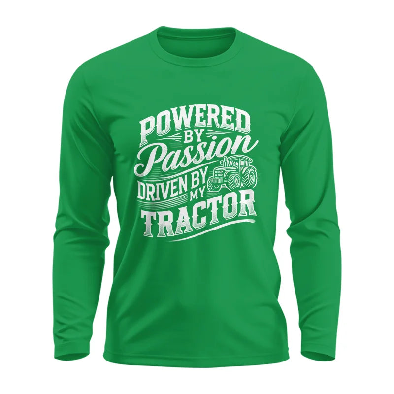 Powered By Passion Driven By My Tractor 2 - Unisex Ultra Cotton Long Sleeve Tee