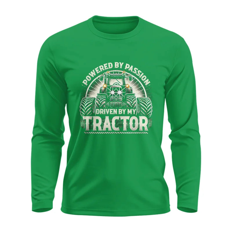 Image of Powered By Passion Driven By My Tractor 6 - Unisex Ultra Cotton Long Sleeve Tee