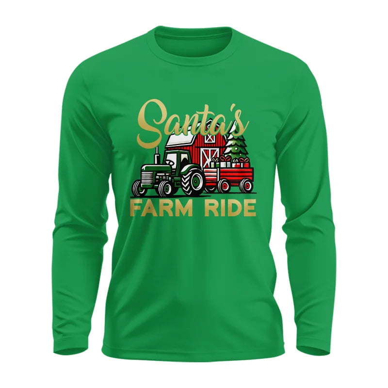 Santa's Farm Ride 2 - Unisex Ultra Cotton Long Sleeve Tee