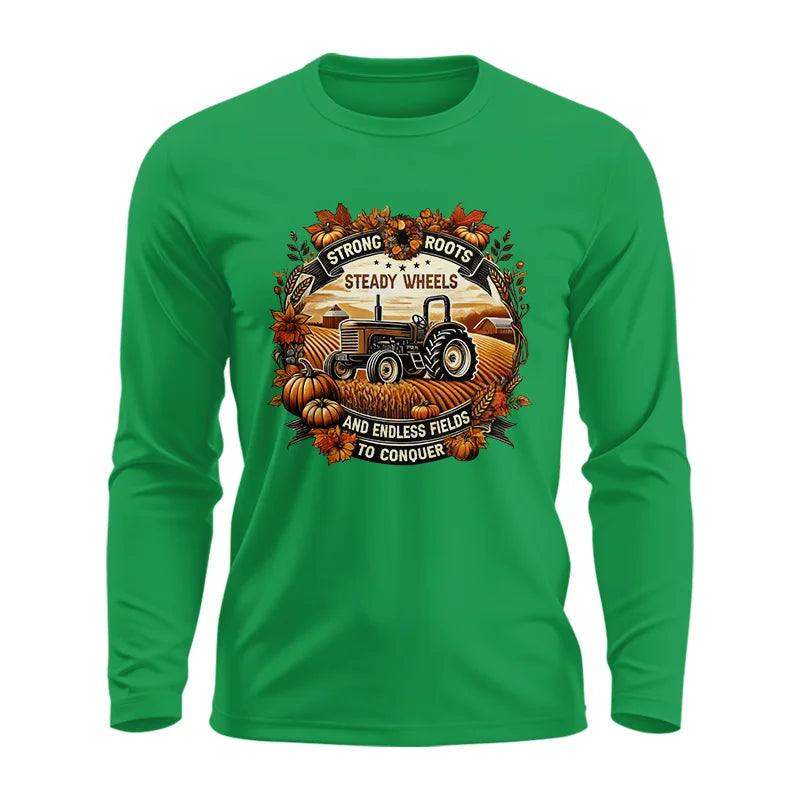 Image of Thanksgiving Farmer Endless Fields To Conquer 1 - Unisex Ultra Cotton Long Sleeve Tee