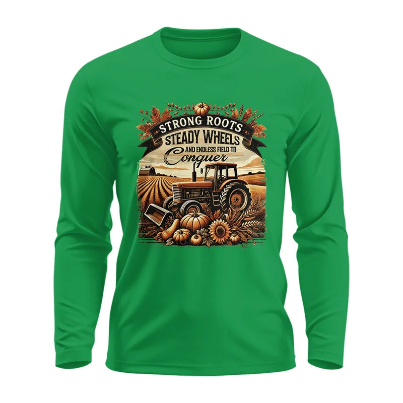 Thanksgiving Farmer Endless Fields To Conquer 2 - Unisex Ultra Cotton Long Sleeve Tee