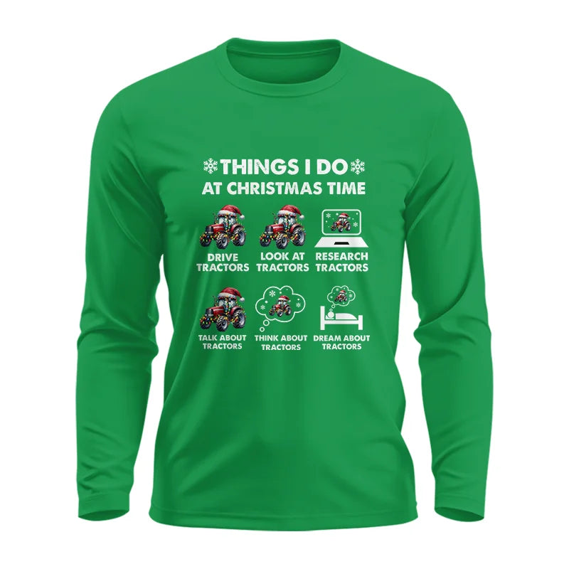 Image of Things I Do At Christmas Time - Unisex Ultra Cotton Long Sleeve Tee