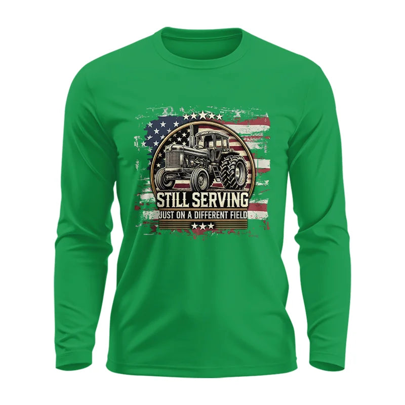 Image of Veteran Farmer Still Serving 1 - Unisex Ultra Cotton Long Sleeve Tee